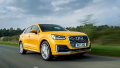 We think the new Audi Q2 could make a cool match for a funky lightweight caravan like the Swift Basecamp
