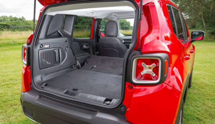 Fold the rear seats to reveal a more useful 1297-litre boot