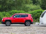 The Jeep Renegade stands 424cm long and has a 1548kg kerbweight