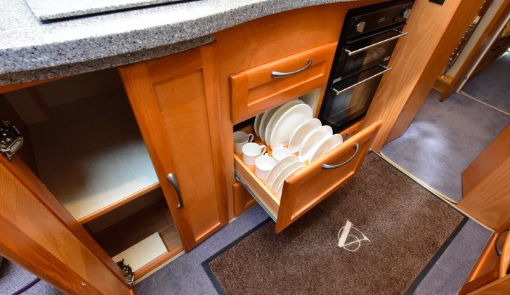 In a Vanmaster you even get your own bone-china service with dedicated storage area