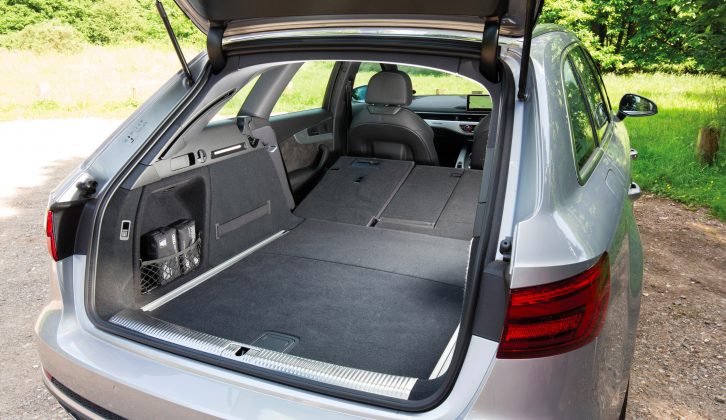 Fold the rear seats away to reveal a 1510-litre boot with a 181cm depth