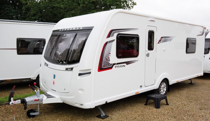 It's one of two new models in Coachman's entry-level range – read our Vision 545 review