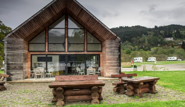 Escape to the Loch Ness Shores Camping and Caravanning Club Site to see in 2017 in style!