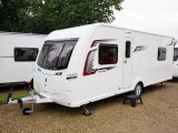 The triple front window gives the 2017-season Coachman Vision 545 a smart look