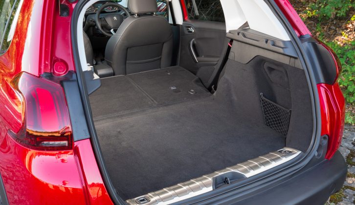 Fold the rear seats away and you get a near-flat boot floor and a 1400-litre capacity