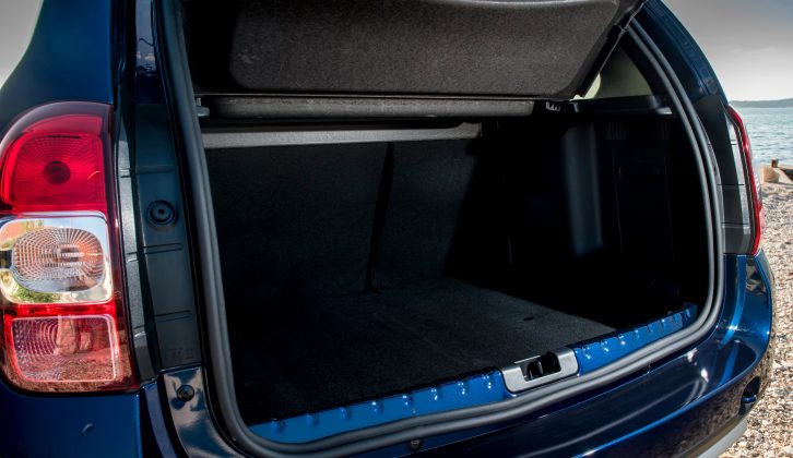 The 475-litre boot is easy to access – fold the rear seats to give yourself a 1636-litre load space