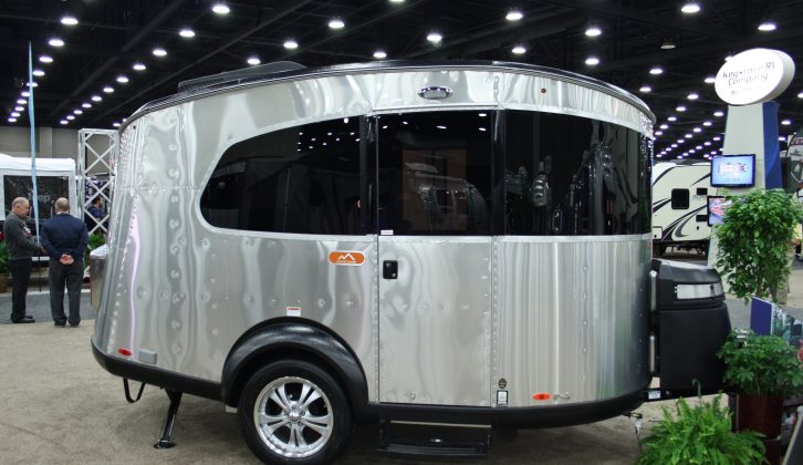 The funky Airstream Basecamp was among the stars of the Louisville show