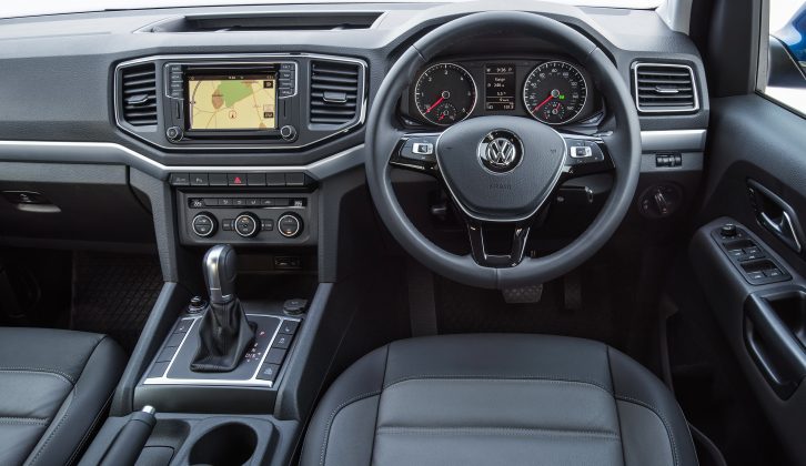 Cabin space and spec are where the VW Amarok fights back against its lower-priced rivals