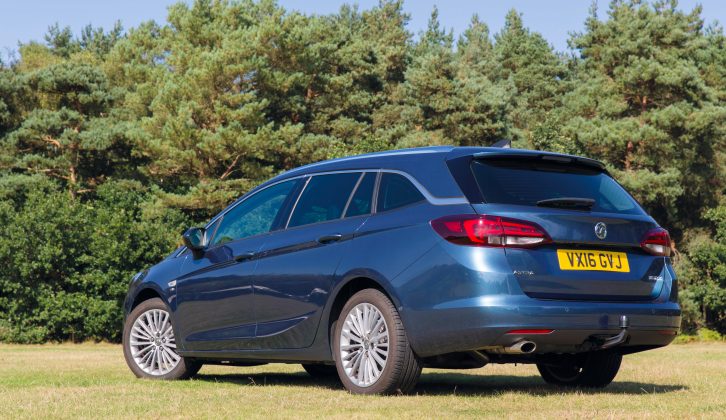 Refinement is good with the Vauxhall Astra Sports Tourer – and we think it's a handsome car, too!