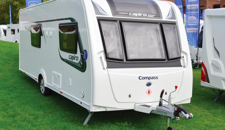 The new-for-2017 Compass Capiro 530 has an MTPLM of 1421kg