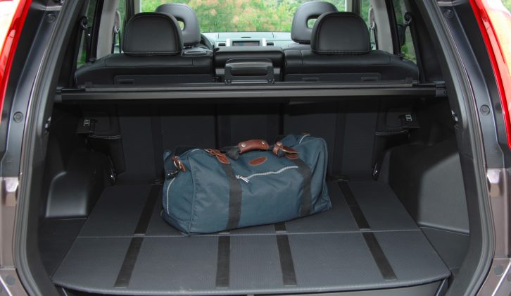 A double-floor boot means that all models have good storage capacity – handy for your caravan holidays!