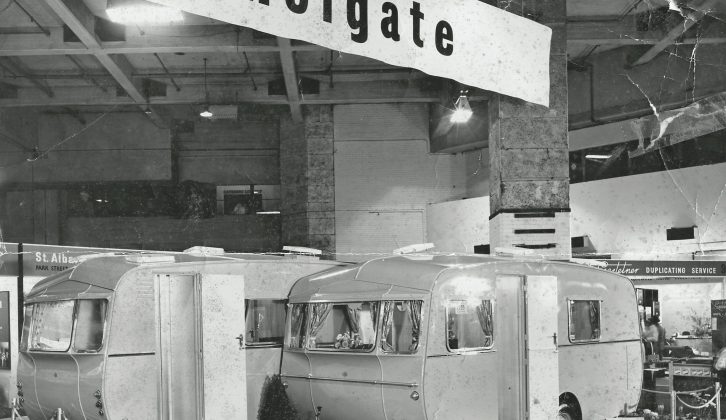 The Holgate stand at the famous Earls Court show, in around 1963