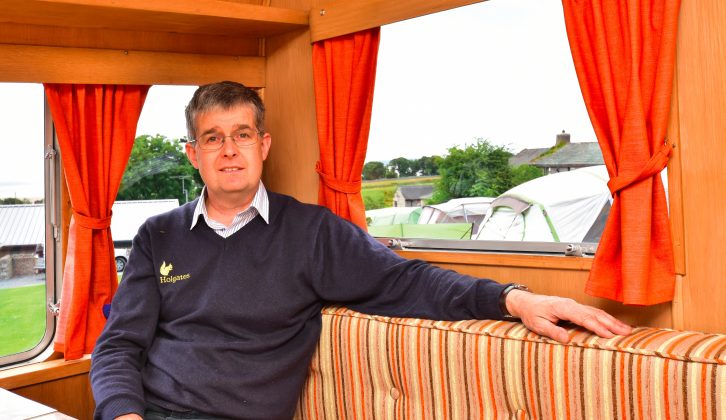 Michael Holgate, grandson of founder Billy, owns the Silver Wren – and hopes to get two more Holgate caravans restored