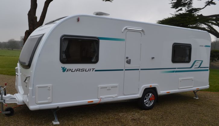 This is the new Bailey Pursuit 550-4, with a MiRO of 1236kg