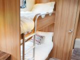 The 560-5 has been built with families in mind – check out these bunks!