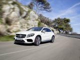 The top-of-the-tree Mercedes-AMG GLA 45 4Matic has an 85% match figure of 1347kg