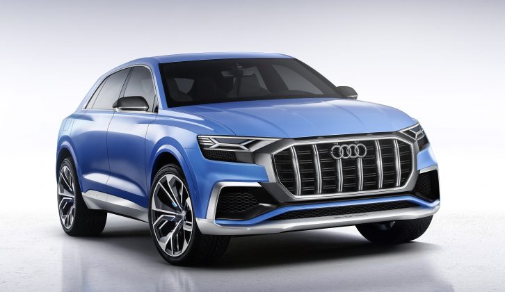 Here's the Audi Q8 concept which could be great for pulling a twin-axle caravan