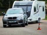 Terrific stability meant the BMW X3 was unfazed by a quick change of direction at high speed