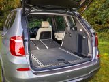 It is easy to fold the BMW X3's rear seats to reveal a 1600-litre boot
