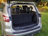 With all seven seats in place, the Ford S-Max has a tiny boot with a loading depth of only 29cm