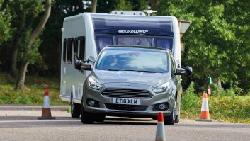 Here we're testing the Ford S-Max in 2.0 TDCi 180PS Titanium spec to discover what tow car ability it has