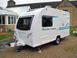 Revamped for 2017, check out this dinky two-berth in our Bailey Pursuit 400-2 review