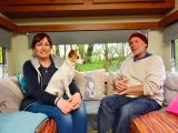 Mick and Yvonne Lovelock have restored this 38-year-old vintage caravan and made a few upgrades