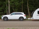 While we found the GLC unshakeable in the our lane-change test, its braking performance disappointed
