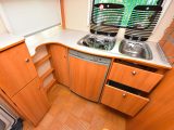 You get an end kitchen with superb storage and worktop space, and it is very practical, but the Swift has a better spec