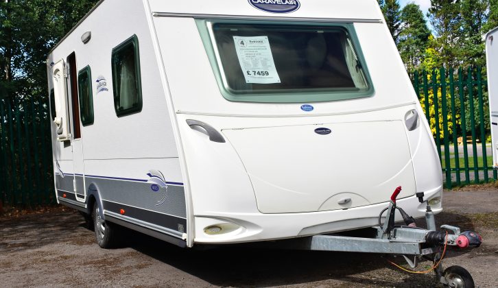 The 2011 Caravelair Ambience Style 465 has an MTPLM of 1230kg