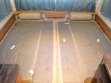 The Ozio fibre mattress creates a 2.03m x 1.60m double bed, or two singles each measuring 1.88m x 0.71m