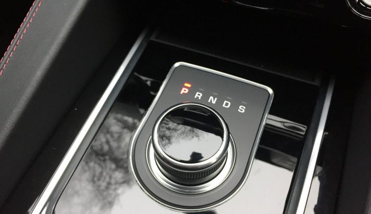 The well-built cabin is full of smart details and we love this minimalist gear-selector