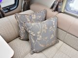 The neutral soft furnishings should make this caravan easy to live with
