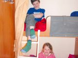 The Harrison family found the bunks to be perfect, however the single curtain was less than ideal