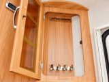 Luxury caravans such as these boast drinks cabinets as a matter of course – the Delta’s is particularly attractive and practical