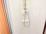 The Delta TI's separate shower is fully lined and of a good size