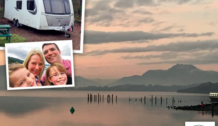 Pretty Loch Lomond was the first destination for our competition winners – read on to find out how they got on!