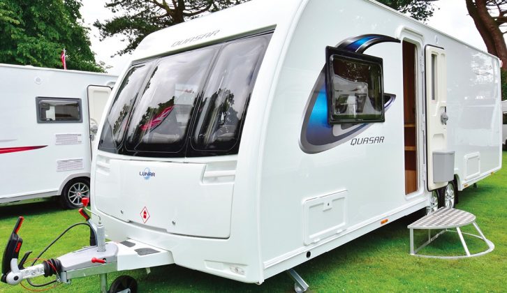 The Lunar Quasar 674 has a 1530kg MTPLM and a front locker that will accommodate a pair of gas bottles plus other touring paraphernalia