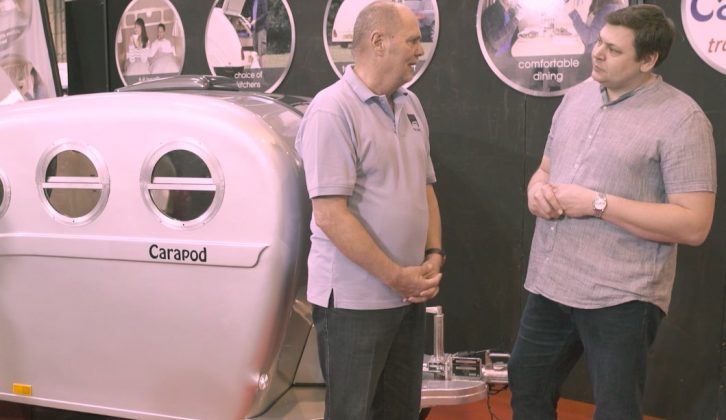 Also in our NEC show special, we find out more about the rebranded and really rather clever Carapod