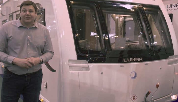 Another van to fall under the spotlight in our NEC show special is this, the Lunar Lexon 590