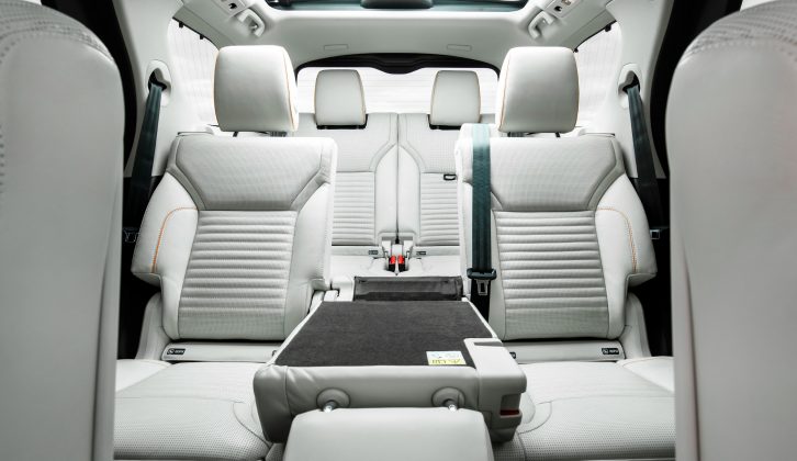Land Rover claims there are 21 different seating configurations!