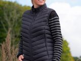 Quilted gilets are available for both men and women