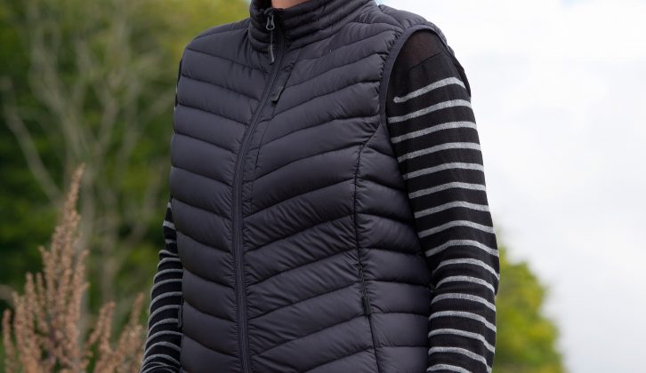 Quilted gilets are available for both men and women