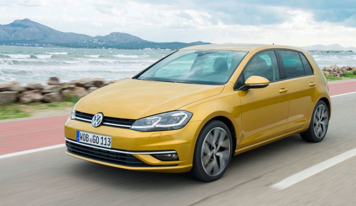The new VW Golf will come straight from its UK press launch to do battle in the 'Up to 1400kg' class at the 2017 Tow Car Awards