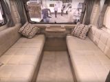A large, sociable lounge makes up into a great-sized double bed in this Pursuit 400-2 from Bailey Caravans