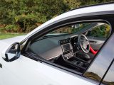 Some of the plastics on the dashboard and doors aren’t as well finished as those in the equivalent Audi or Mercedes-Benz