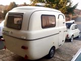 Dating from 1960, this Levante Graziella 300 caravan has never been used!