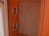 The padded hanging rail for coats, plus these cubbyholes, could prove very useful on your caravan holidays