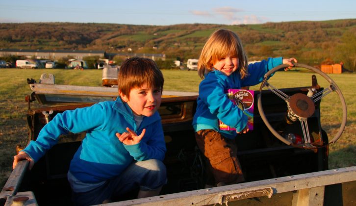 Pitch at Petruth Paddocks when you visit Cheddar Gorge – it's a very family-friendly site