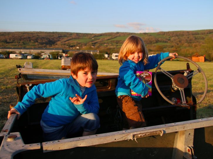 Pitch at Petruth Paddocks when you visit Cheddar Gorge – it's a very family-friendly site